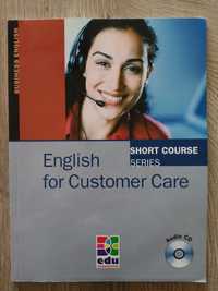 English for customer care książka +CD