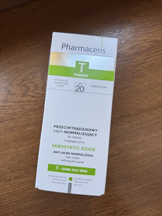 Pharmaceris-przeciwtrądzikowy krem normalizujący