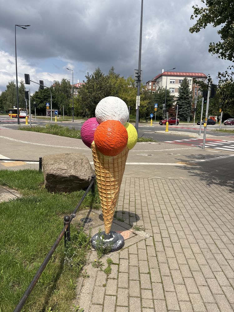 Figurka Reklamowa Lody  – Duży Stojak Reklama