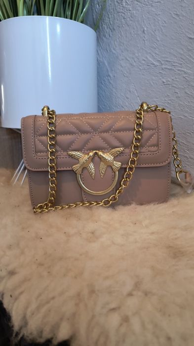 Nowa torebka jaskółki czekolada brąz