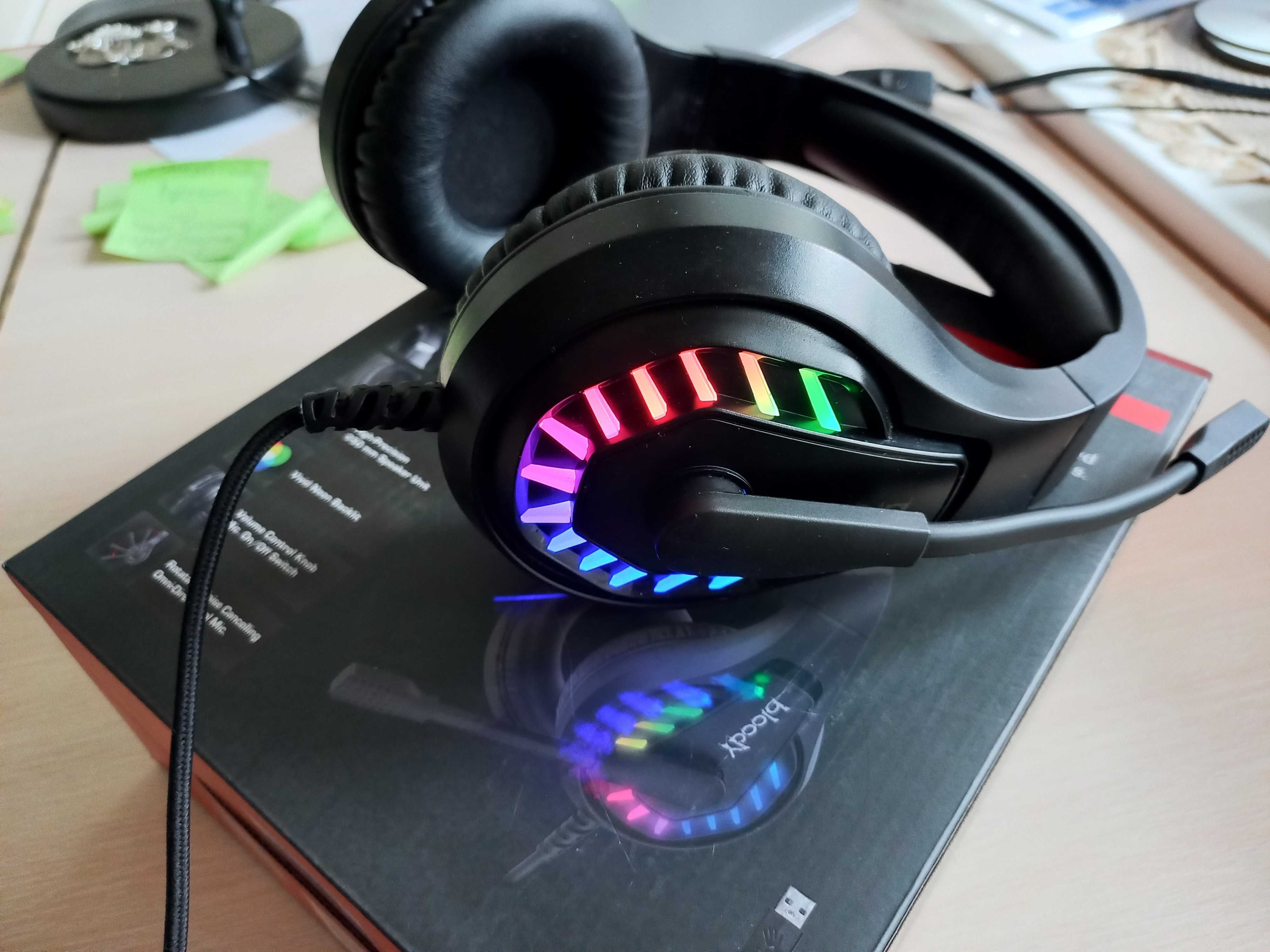 Навушники/гарнітура дротова ігрова Bloody G230 Black