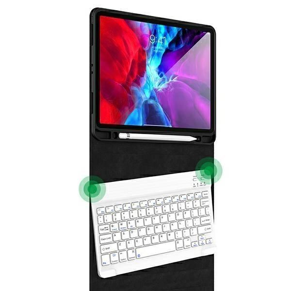 Etui z Klawiaturą USAMS Winro do iPad 9.7", Zielone