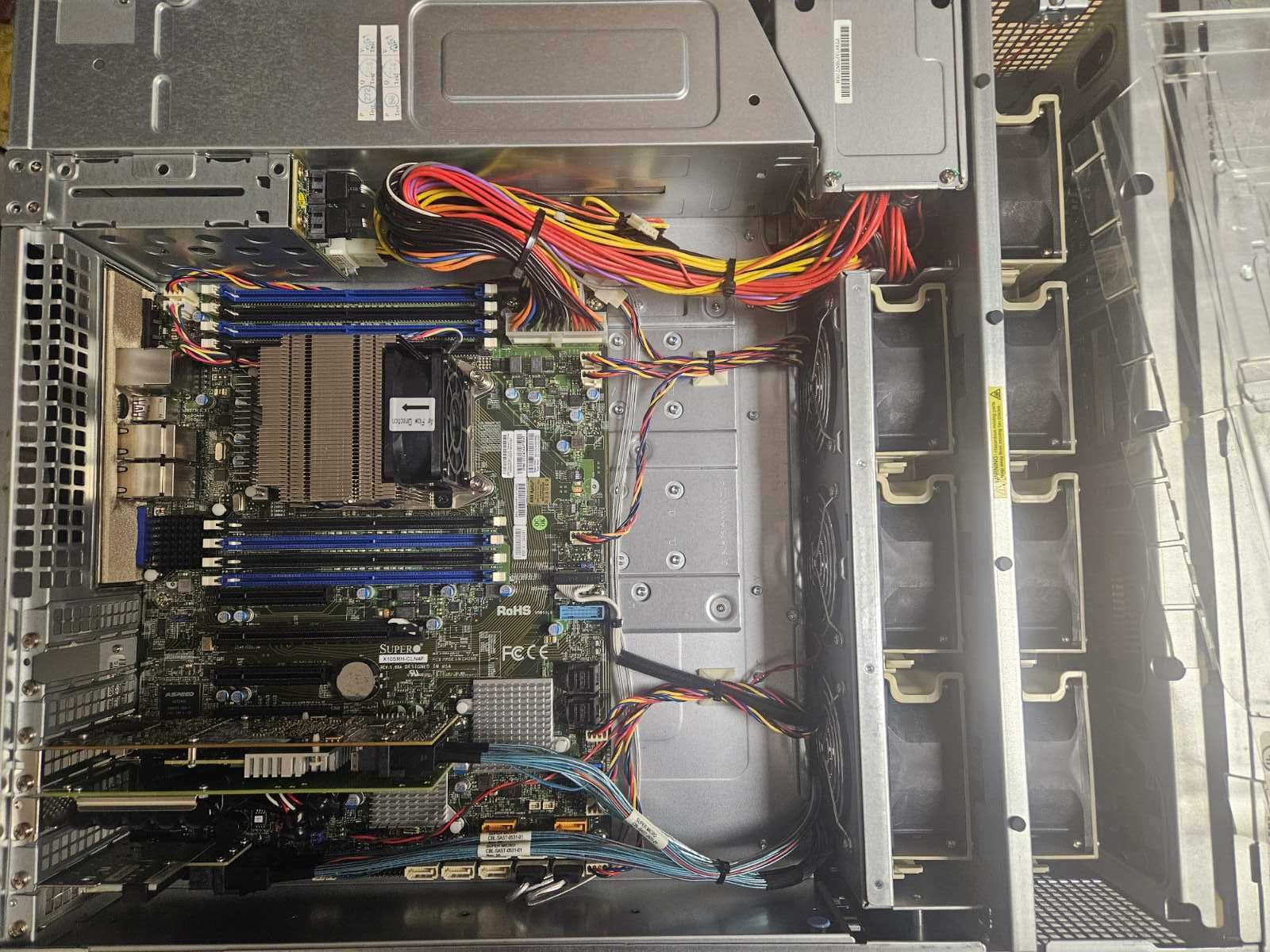 Сервер 36LFF(3.5")+2SFF Supermicro CSE 847 - SSG-5048R-E1CR36L