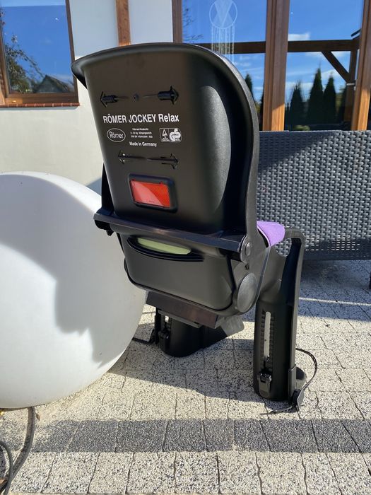 Fotelik rowerowy Britax Jockey Relax 9-22 kg