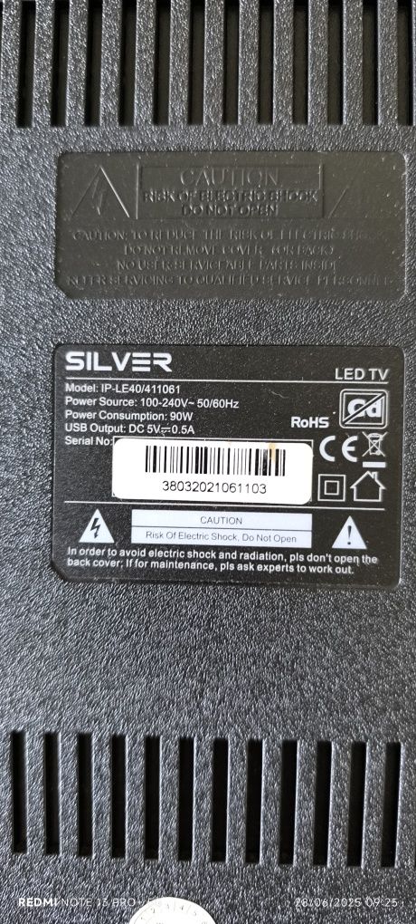 TV Silver 40 Polegadas Como Nova