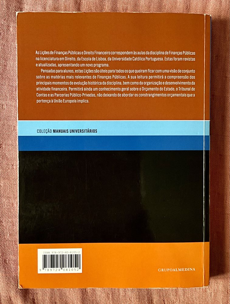 Livro de Direito - Finanças Públicas