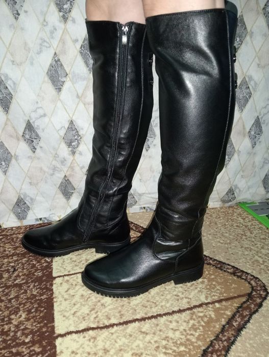 Ботфорди жіночі, зима ,38 розмір