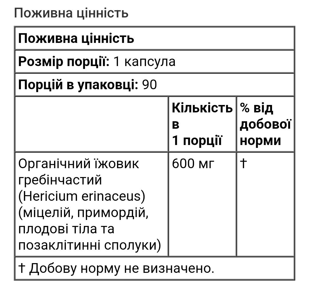 California Gold їжовик гребінчастий ежовик гребенчатый lion's mane 90