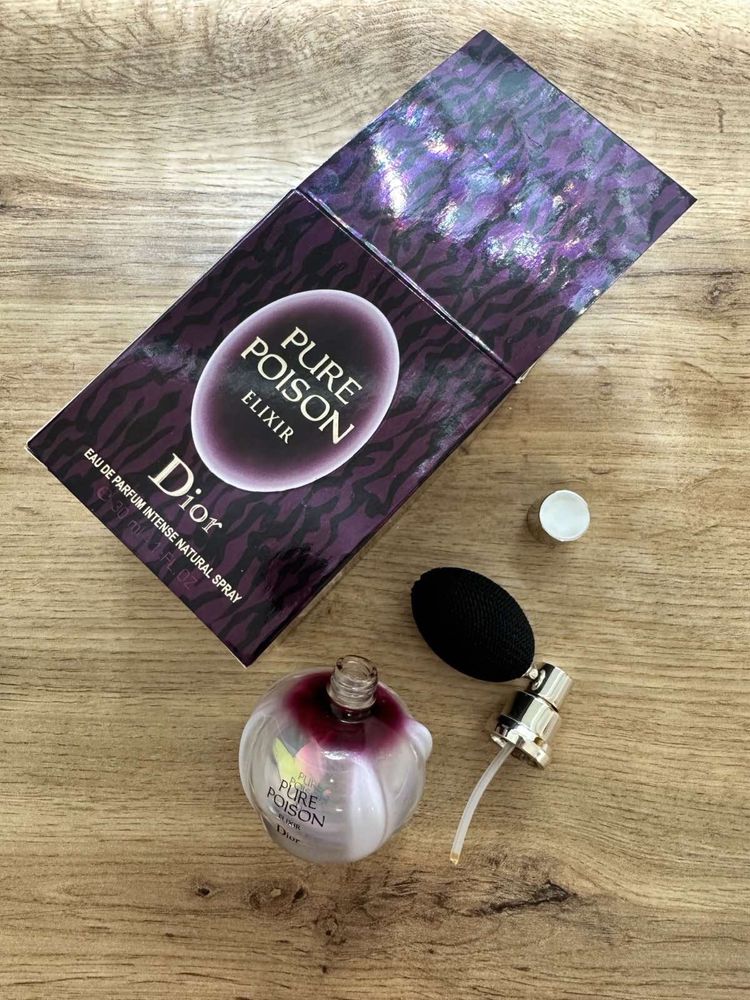 Пустий флакон Dior pure Poison elixir