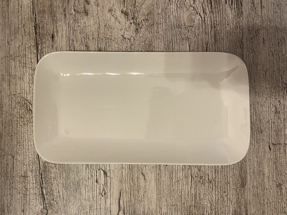 Porcelanowa patera biała