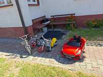 Samochodzik chodziki i rower