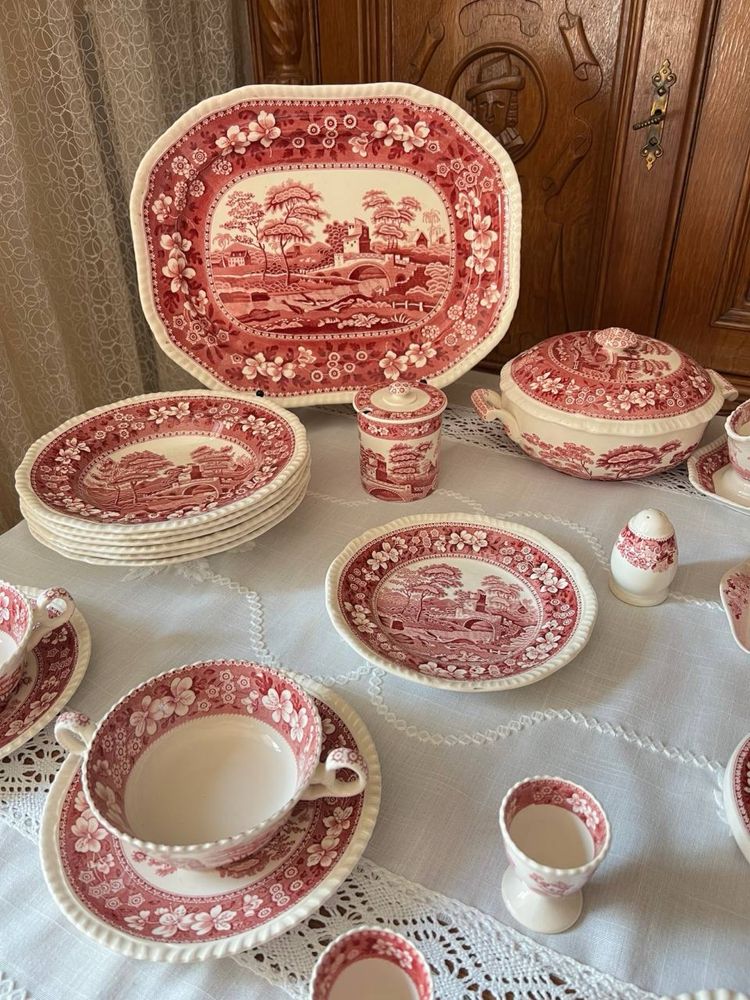 Spode Pink Tower