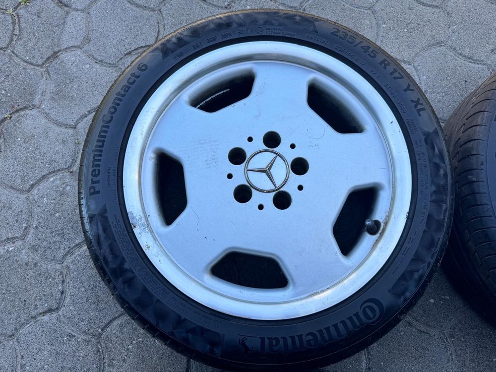 Felgi koła Rh mercedes Amg monoblock 17 5x112 w124 w202 sec w201