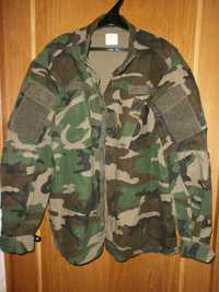 Куртка китель ветровка Combat NATO, woodland, р. XL, наш 56. ПОГ-64 см