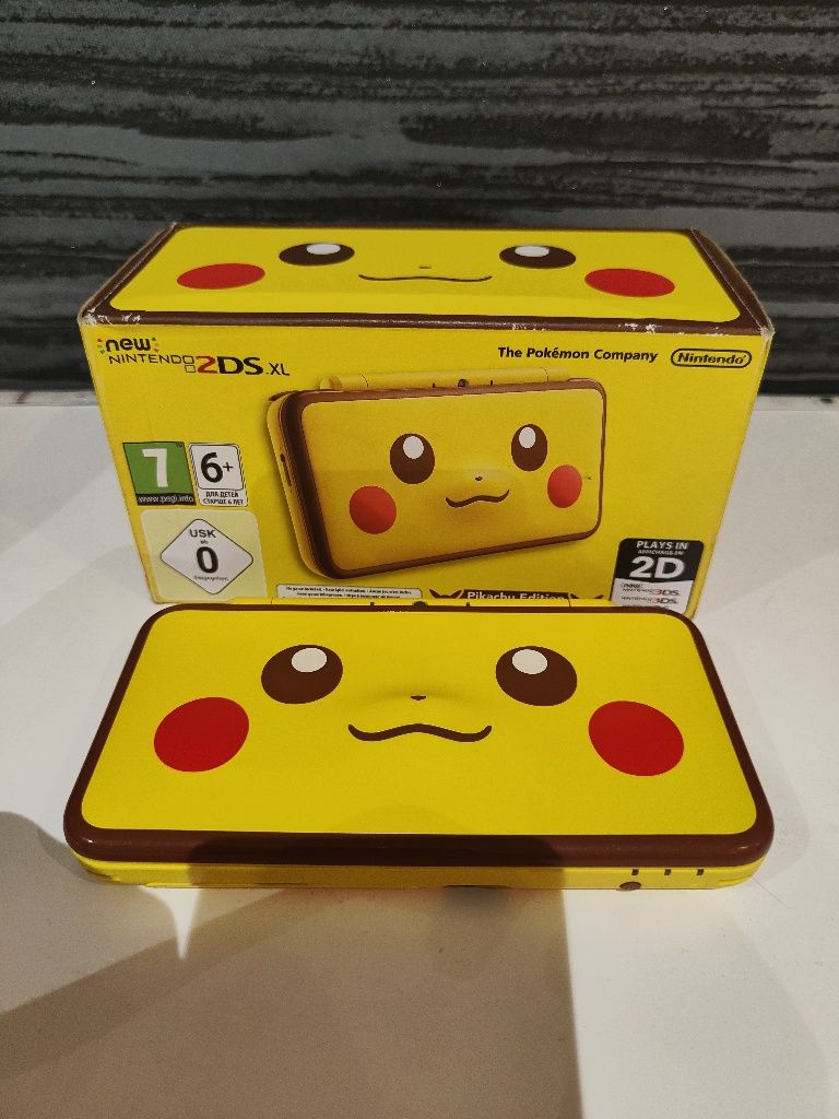New nintendo 2ds Xl pikachu edition