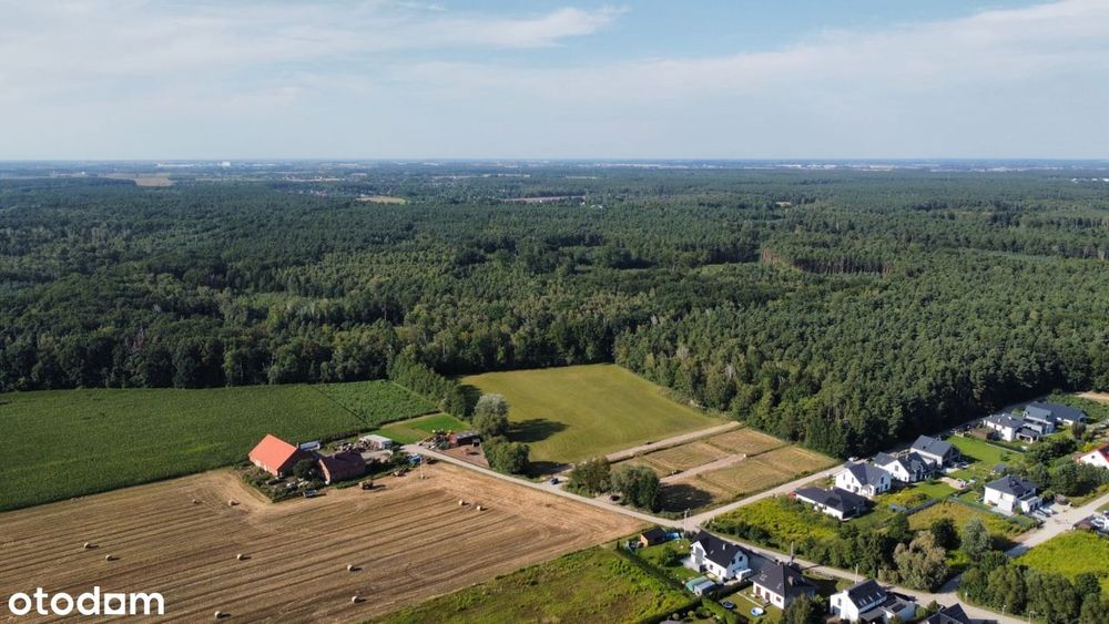 6 Działek do wyboru  PRZY LESIE sprzedaż działek plus podatek VAT ,
