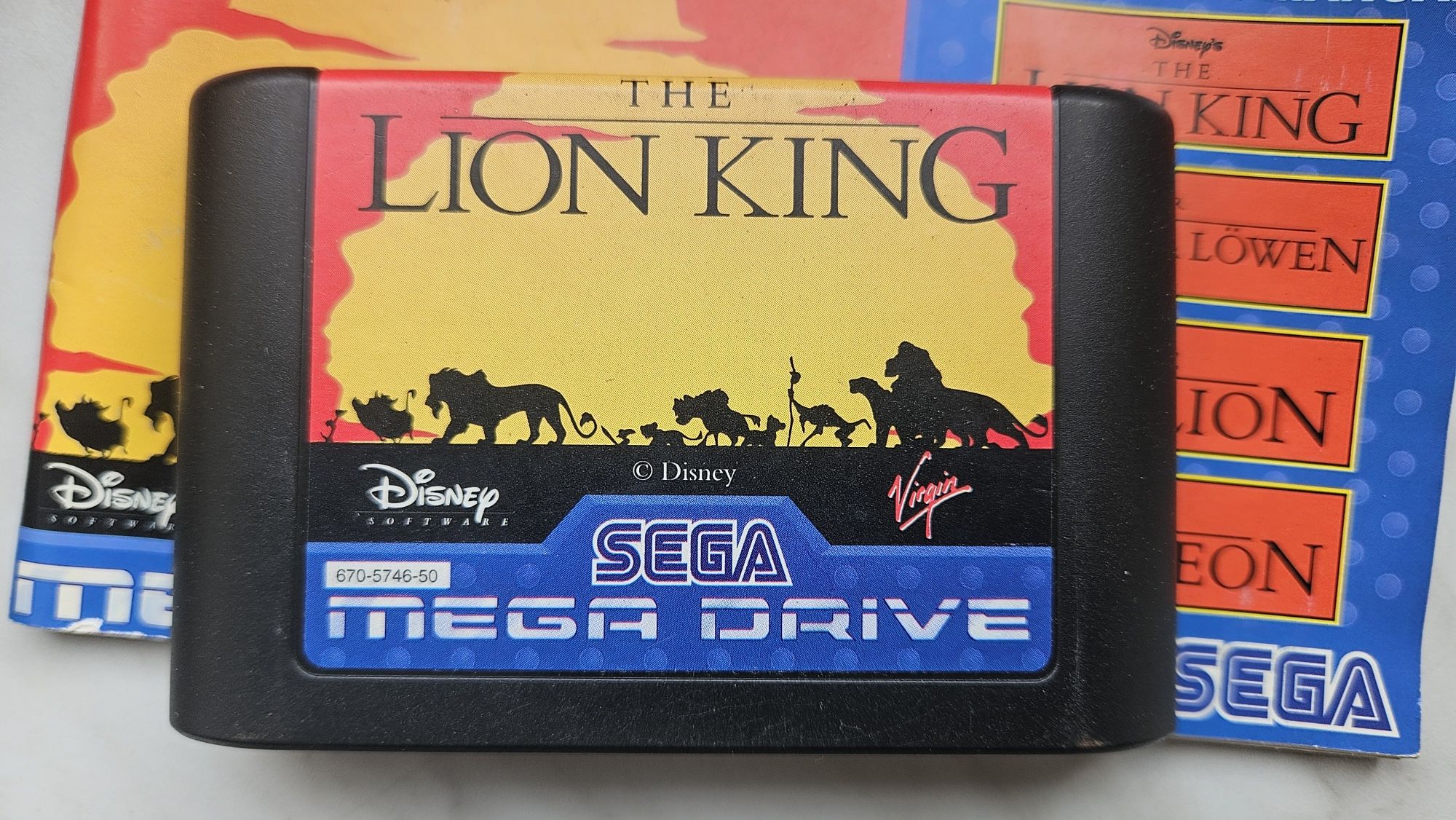 Gra Sega Mega Drive Lion King Król Lew