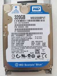 Жорсткий диск Samsung WD3200BPVT-80ZEST0 320Gb, S/N:WX71AC033975, б/в