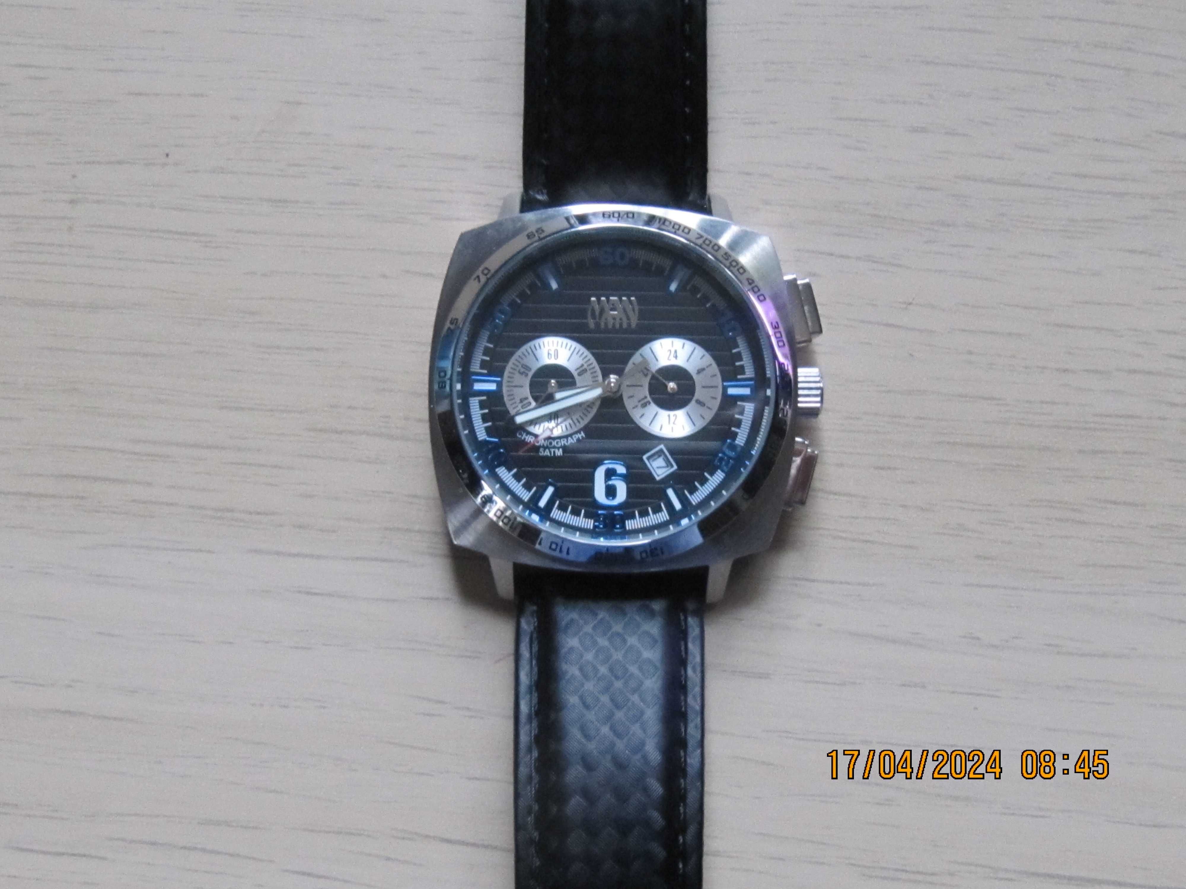 Man chrono-sport zegarek nowy