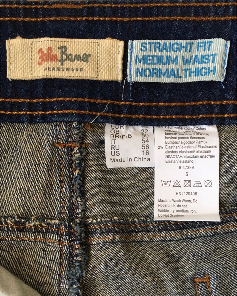 Damskie dżinsy ze stretchem Plus size John Baner Jeanswear z Bonprix