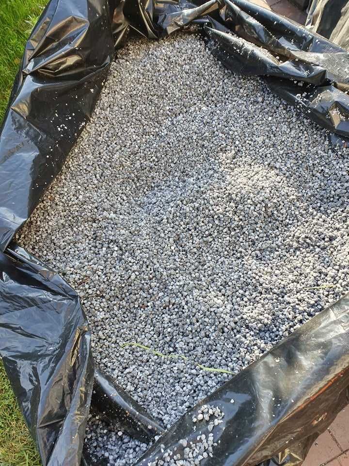 GRANULAT STYROPIANOWY- re-granulat worki 500 l.