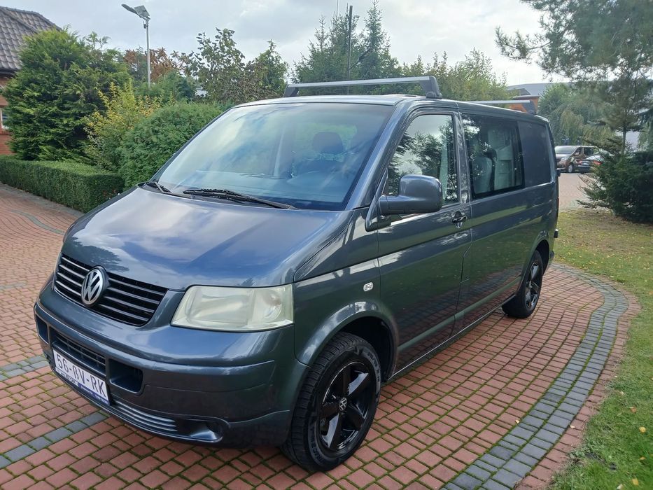 Volkswagen TRANSPORTER  T5 2.5TDI 6-osob MIX  Sprowadzony