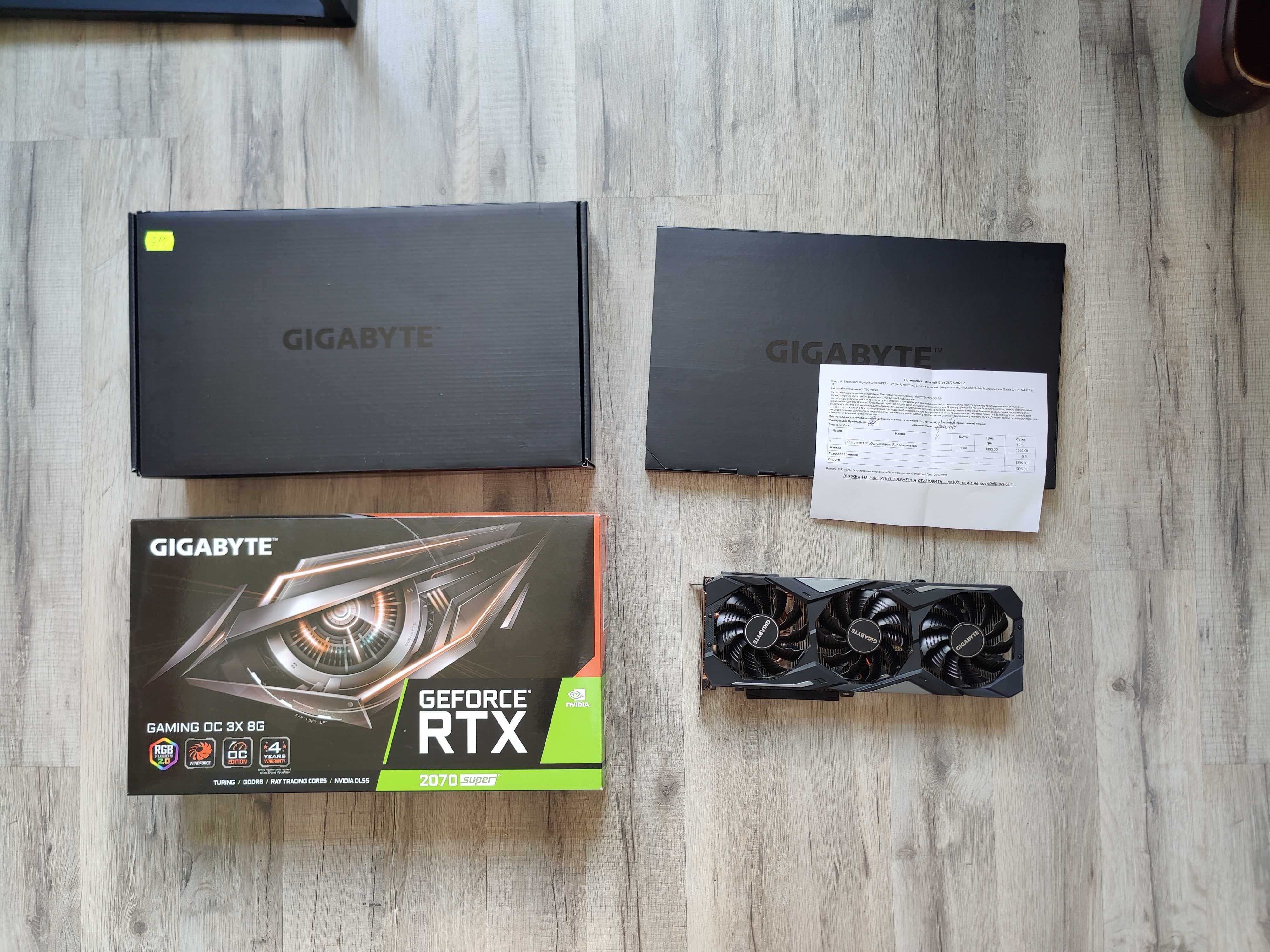 Відеокарта Gigabyte GeForce RTX 2070 Super Gaming OC 3X 8GB GDDR6 256