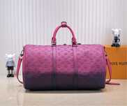 Louis Vuitton Keepall сумка дорожная спортивная розовая