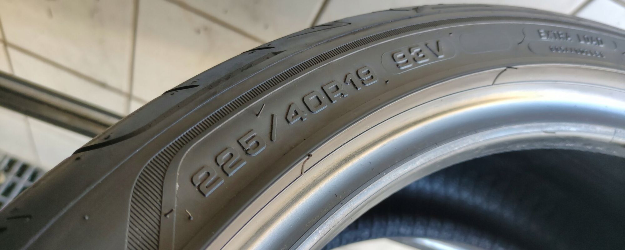4x 225/40r19 Goodyear Eagle F1 Asymmetric 3/6,71mm Jak Nowe
