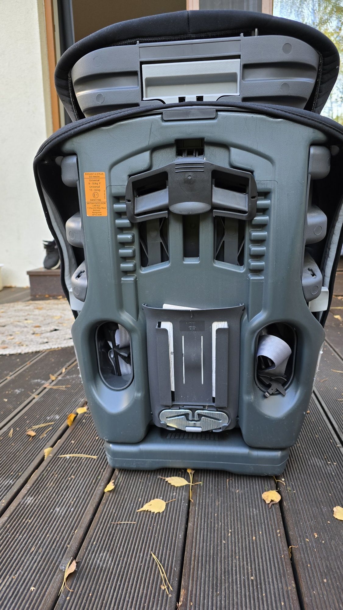 Fotelik samochodowy Britax Romer EVOLVA 1-2-3 PLUS 9-18kg + 15-36kg