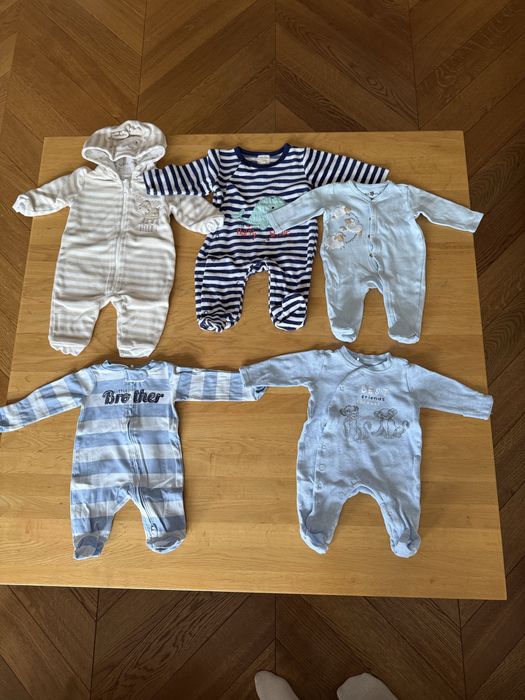Ubranka dla chlopca rozm. 56, 62, 68