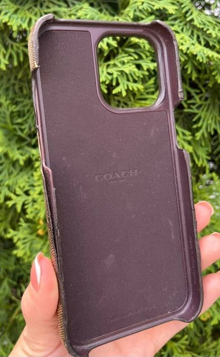 IPhone 15 pro max чехол Coach