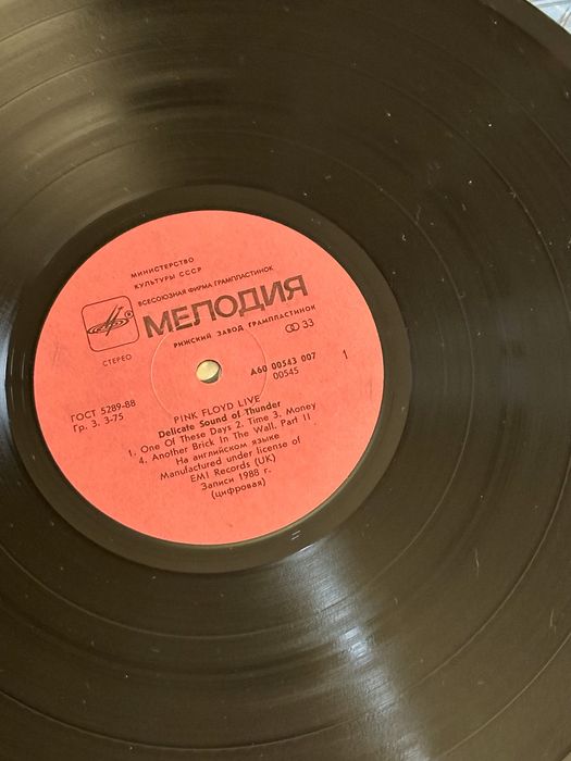 Вініл Pink Floyd — Delicate Sound of Thunder (2 платівки)