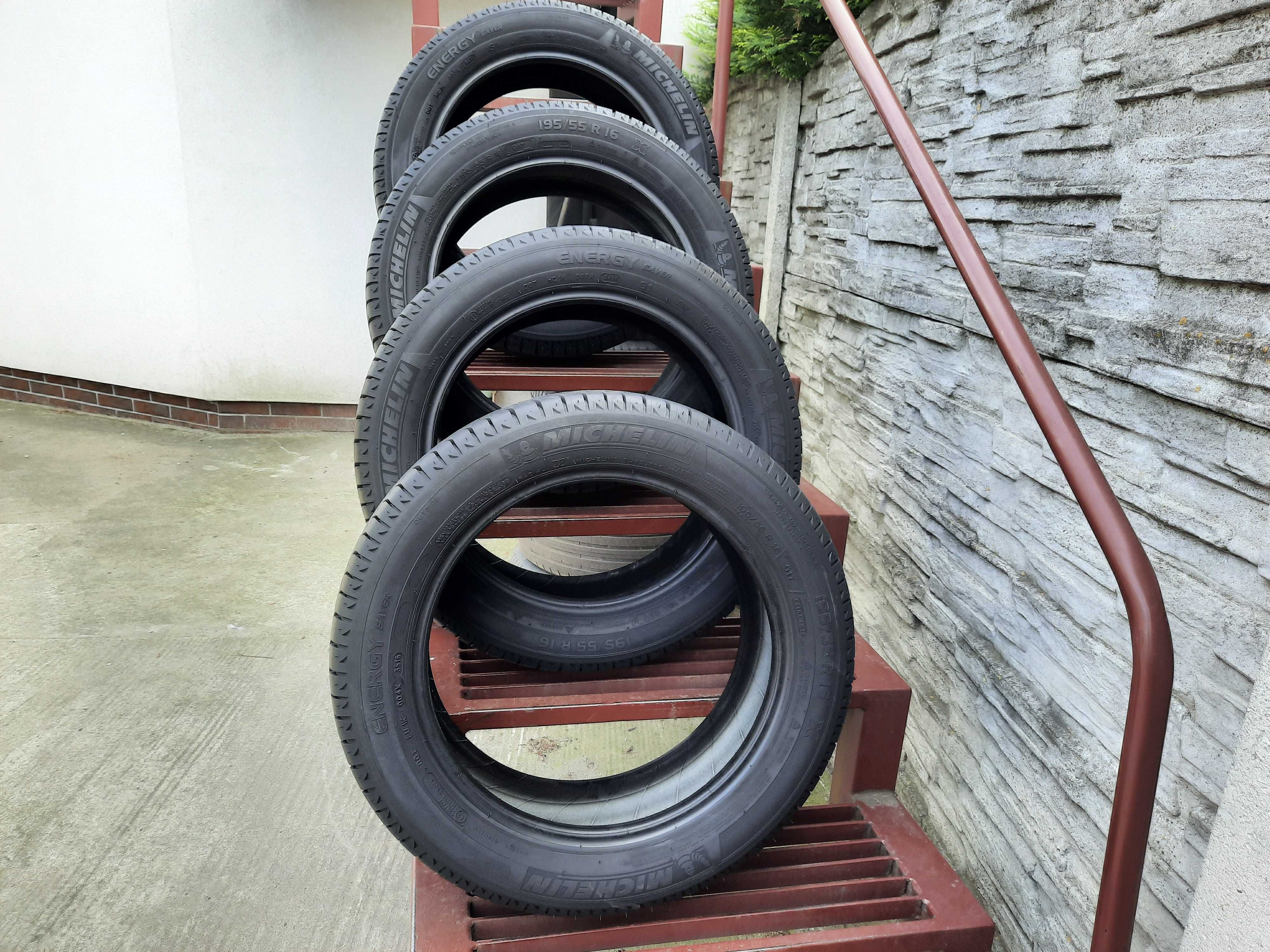 4 Opony letnie 195/55 R16 Michelin Energy Montaż i Wyważanie Gratis