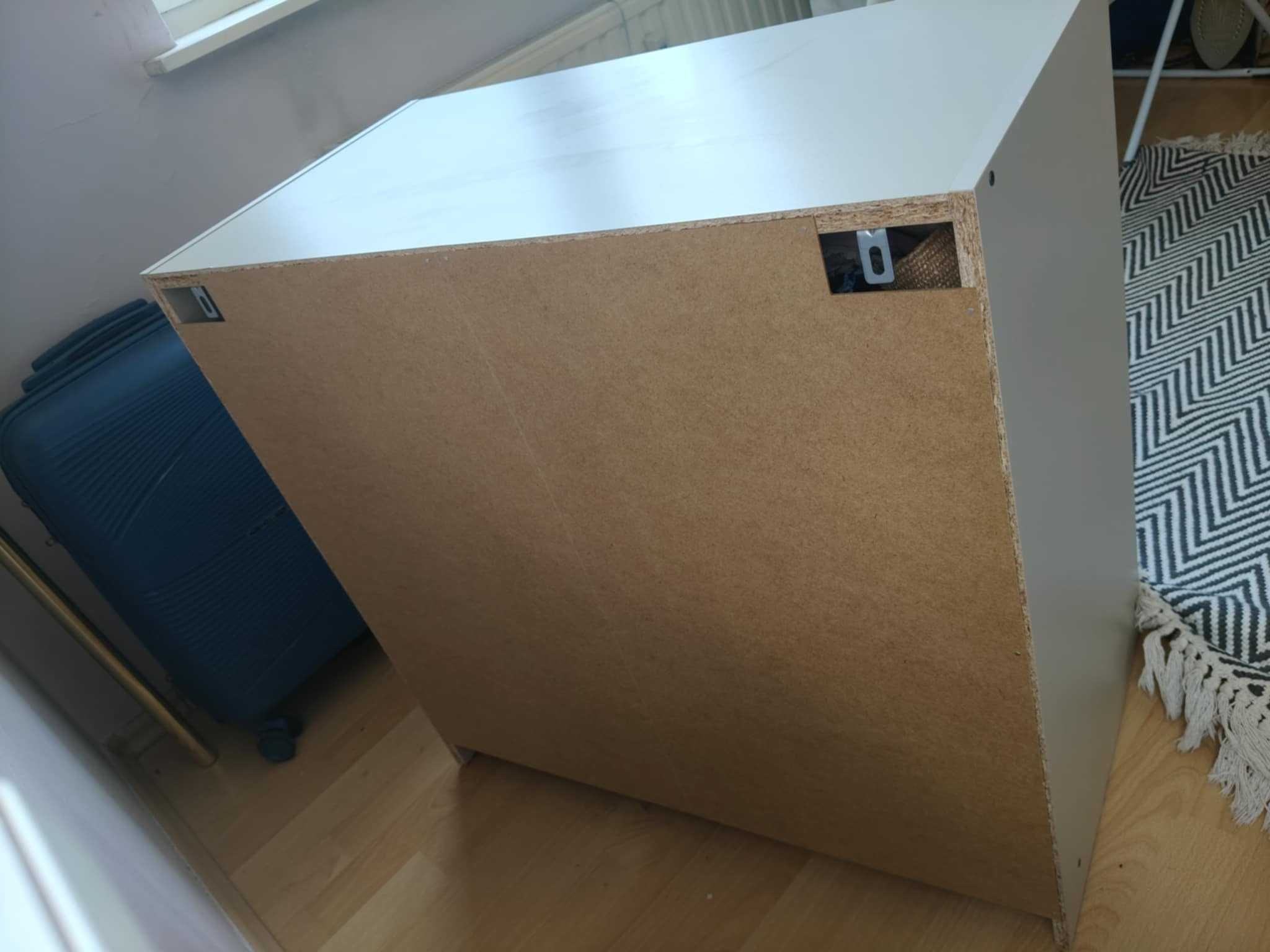 KOMODA GURSKEN , 3 szuflady, jasny beż