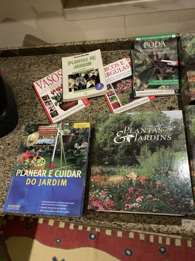 Coleção Livros Jardinagem