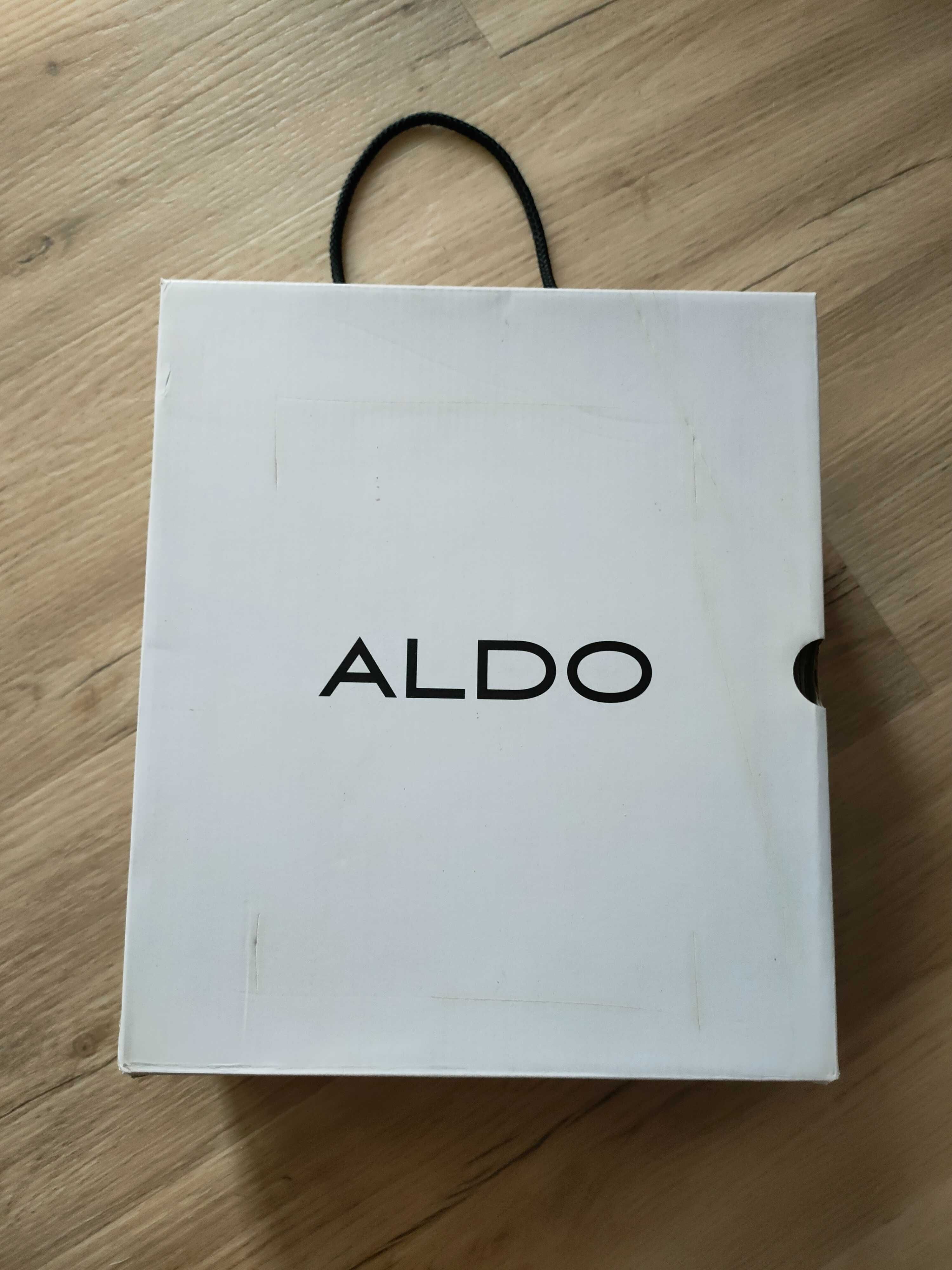 Sapatos ALDO com purpurinas cor prata