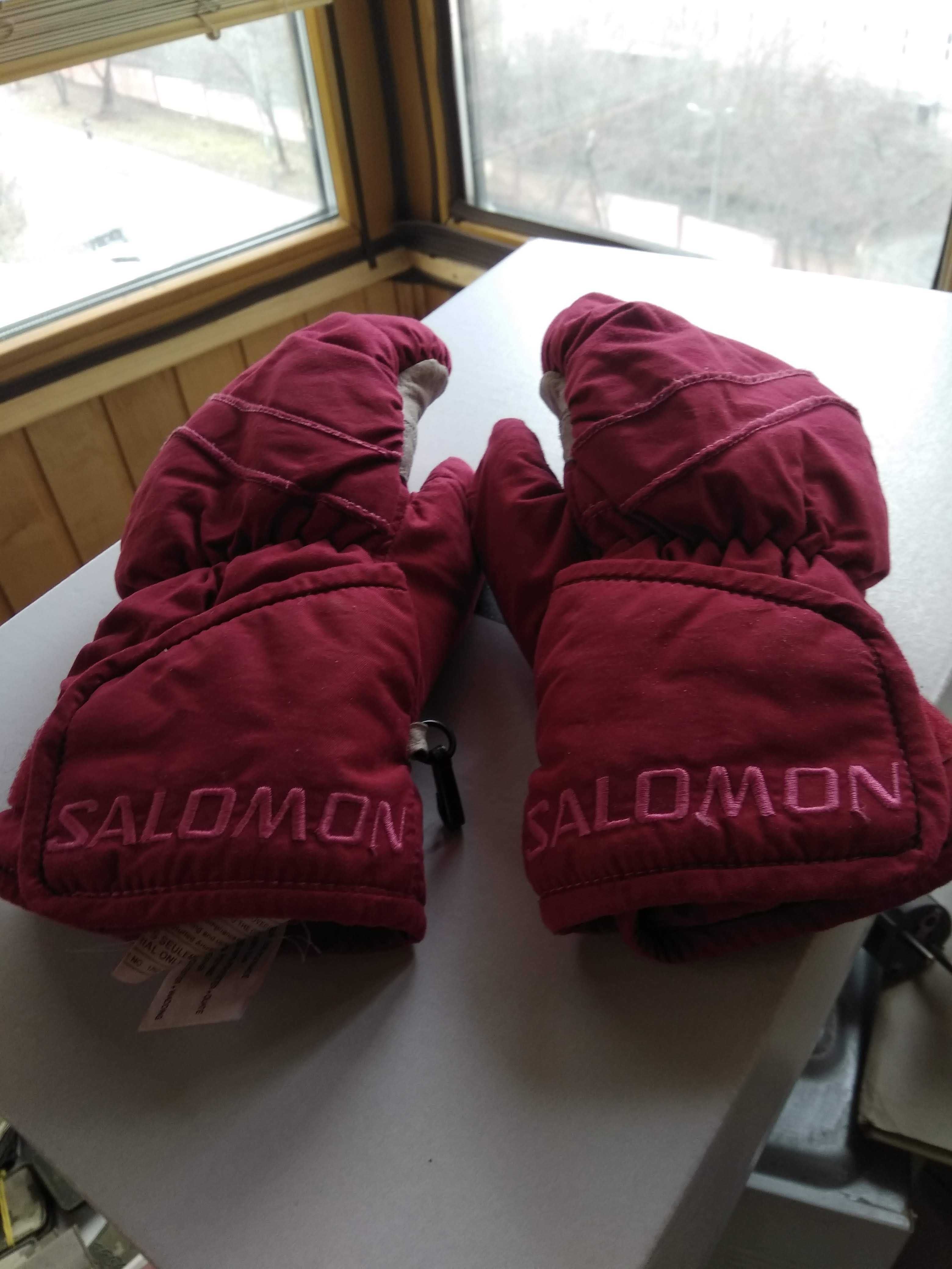 Лыжные перчатки SALOMON размер L (8) мото