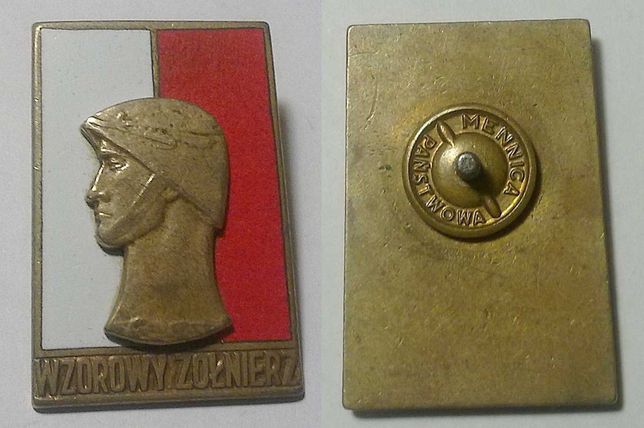 Odznaka wzorowy żołnierz wz. 61 wzór z 1961 roku PRL