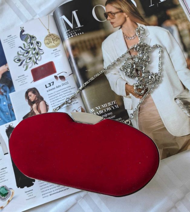 Torebka Czerwona Wizytowa