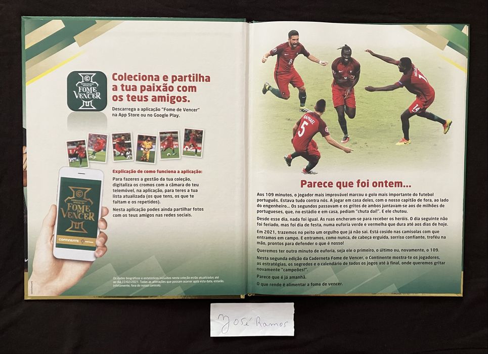 Caderneta Completa Fome de Vencer