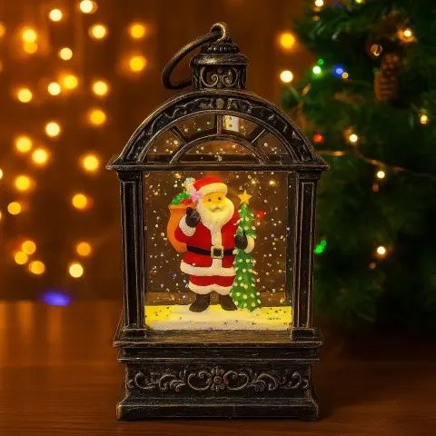 Новорічний нічник музичний новорічні прикраси