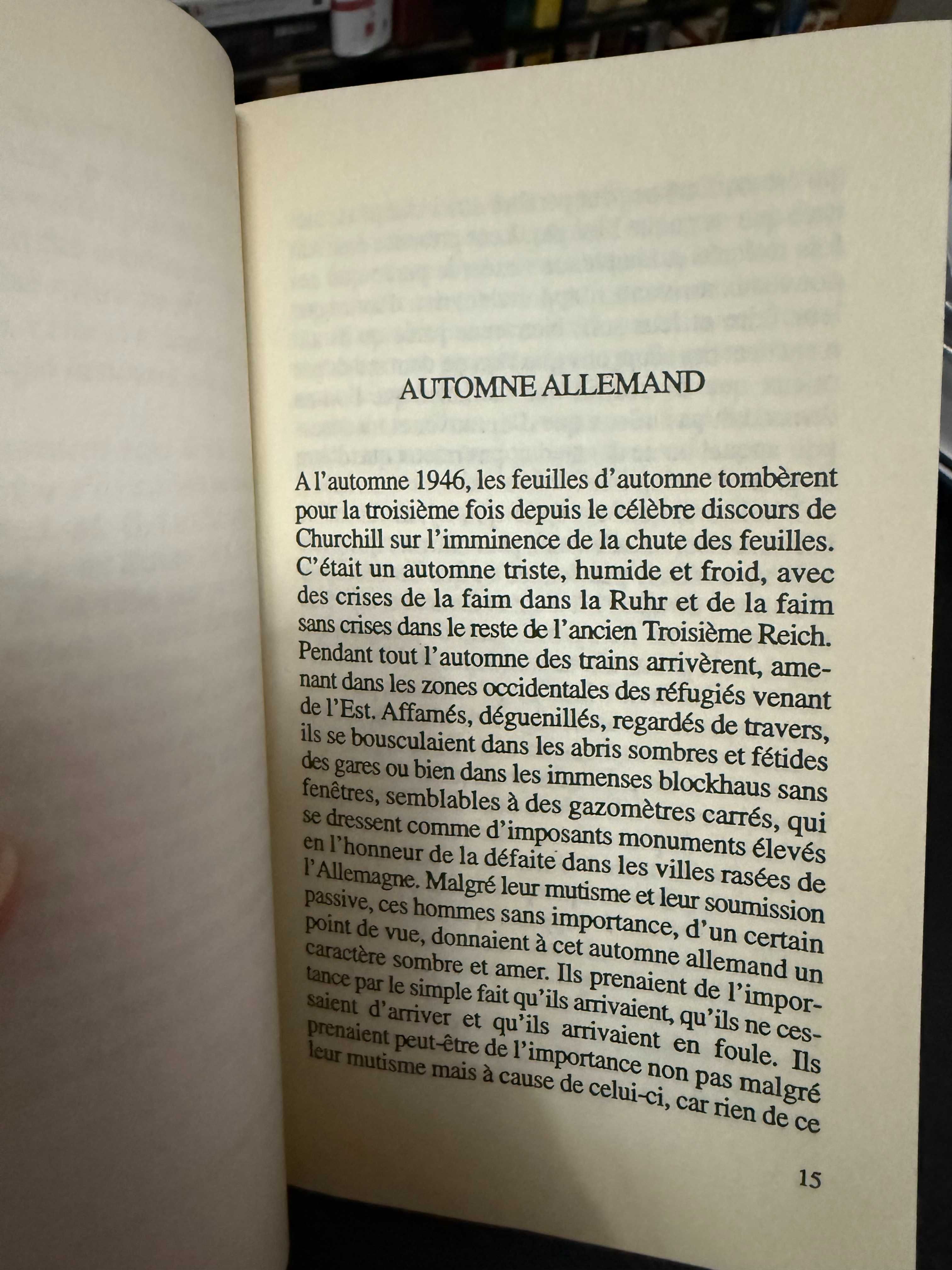 Stig Dagerman – Automne Allemand - Alemanha Pós-Guerra 1946