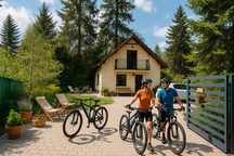 Domek w Wiśle aktywny wypoczynek idealny  dla rowerzystów MTB