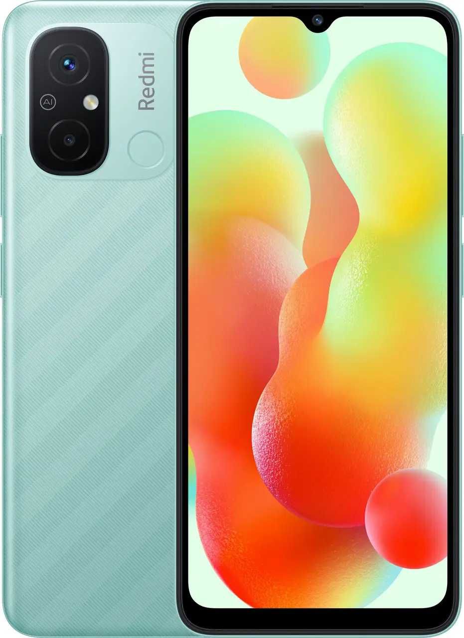 Смартфон Xiaomi Redmi 12C 4/128GB Mint Green Новый+Гарантия