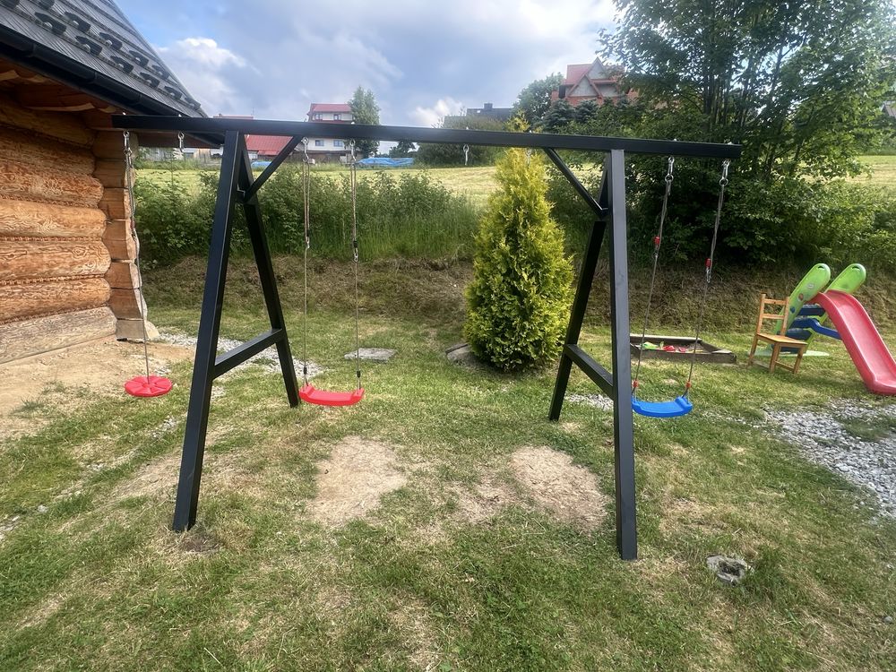 Huśtawka solidna pod zamówienie tanio okazja