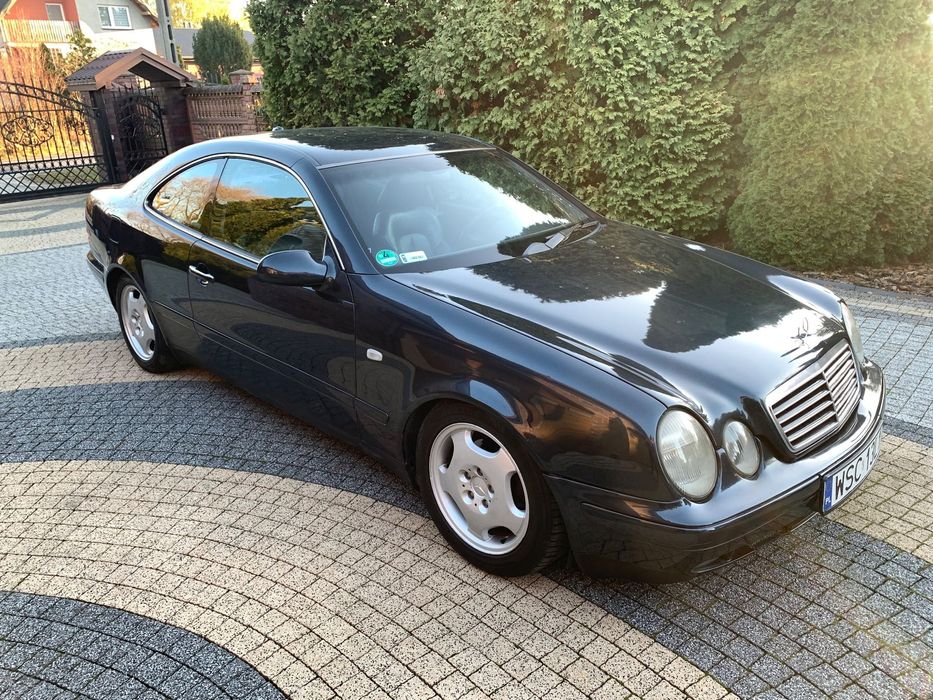 Mercedes-Benz CLK Najładniejszy Najbogatszy automat gaz skóra