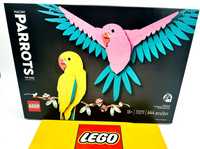 LEGO 31211 Art Kolekcja zwierząt - papugi ary
