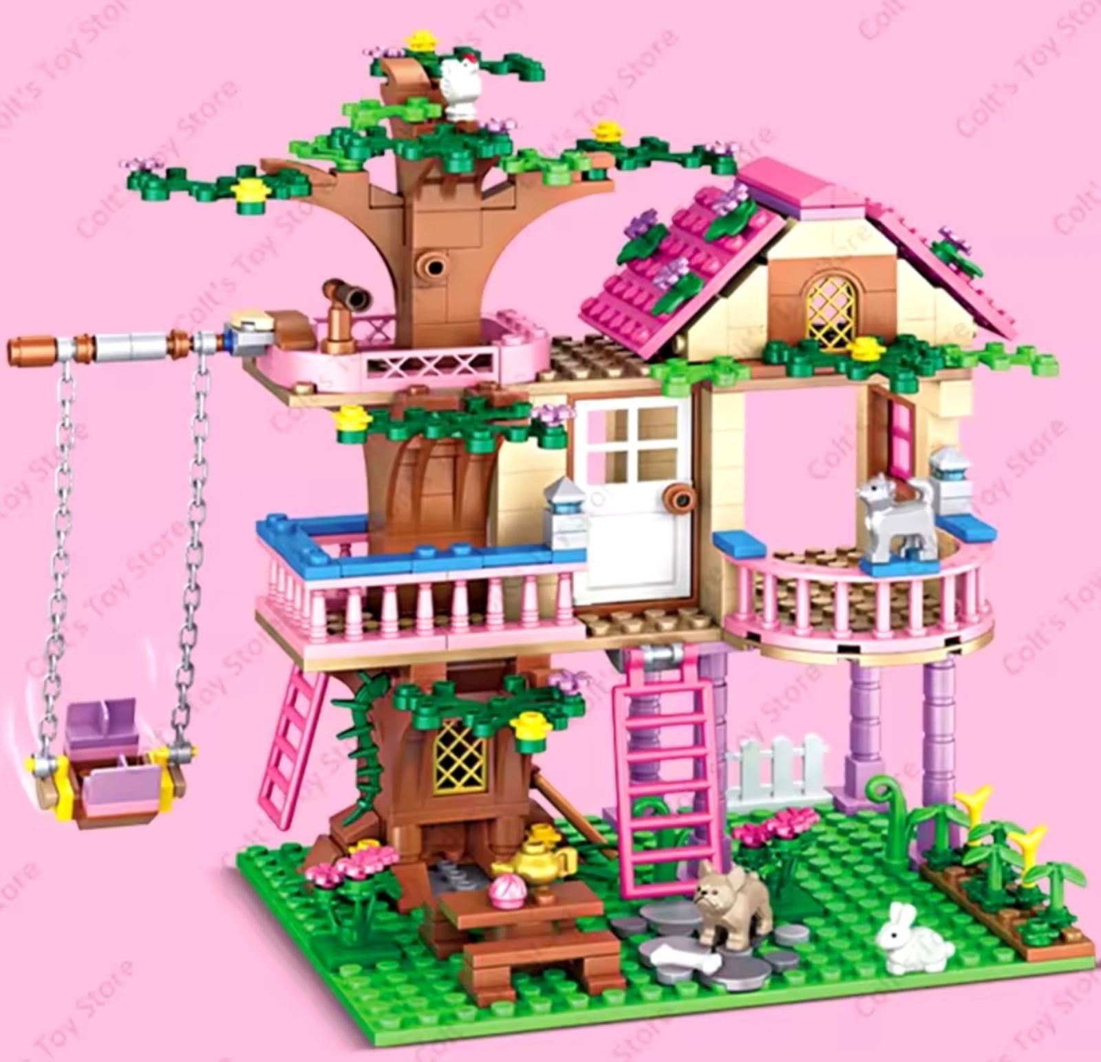 Конструктор Дом на дереве 504 деталей Lego Disney Friends