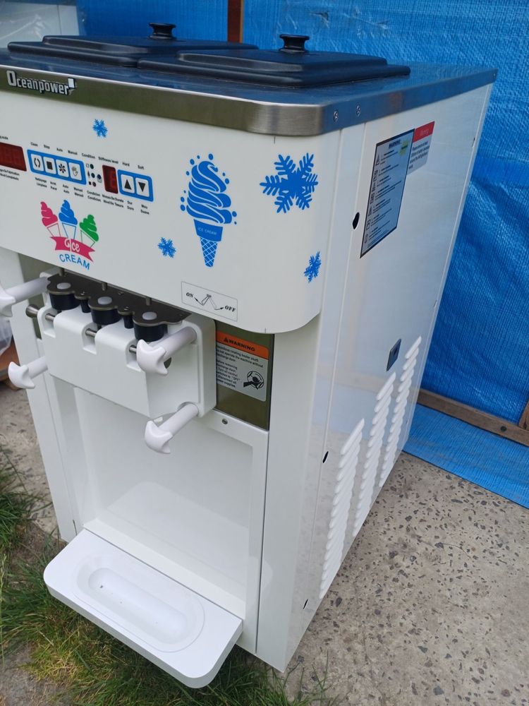 Фризер Oceanpower аппарат для приготовления мягкого мороженного рожок